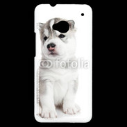 Coque HTC One Chiot Husky Sibérien 500