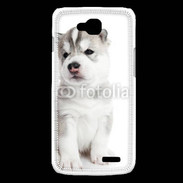 Coque LG L90 Chiot Husky Sibérien 500