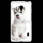 Coque LG F6 Chiot Husky Sibérien 500