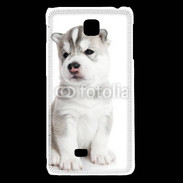Coque LG F5 Chiot Husky Sibérien 500