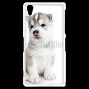 Coque Sony Xperia Z2 Chiot Husky Sibérien 500