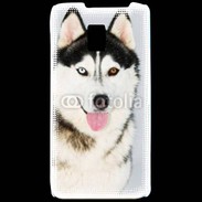 Coque LG P990 portrait Husky 500