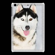 Coque iPadMini portrait Husky 500