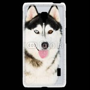 Coque LG F6 portrait Husky 500