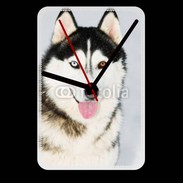 Grande pendule murale portrait Husky 500