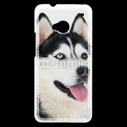 Coque HTC One portrait Husky 510