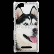 Coque Sony Xperia M portrait Husky 510