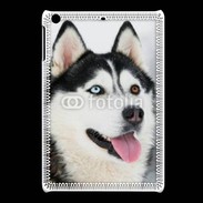 Coque iPadMini portrait Husky 510