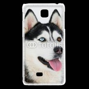 Coque LG F5 portrait Husky 510