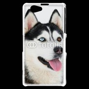 Coque Sony Xperia Z1 Compact portrait Husky 510