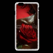 Coque iPhone 6 / 6S Belle rose rouge 500