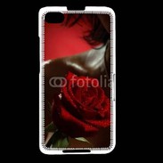 Coque Blackberry Z30 Belle rose rouge 500