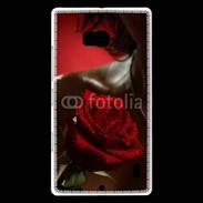 Coque Nokia Lumia 930 Belle rose rouge 500