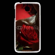Coque HTC Desire 510 Belle rose rouge 500