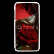Coque HTC Desire 610 Belle rose rouge 500