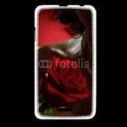 Coque HTC Desire 516 Belle rose rouge 500