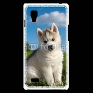 Coque LG Optimus L9 Chiot Husky Sibérien 510
