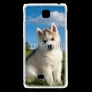 Coque LG F5 Chiot Husky Sibérien 510