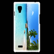 Coque LG Optimus L9 Belle plage