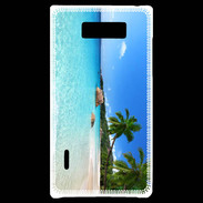 Coque LG Optimus L7 Belle plage