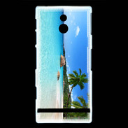 Coque Sony Xperia P Belle plage