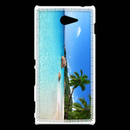 Coque Sony Xperia M2 Belle plage