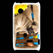 Coque Sony Xperia Typo Chiot Carlin