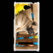 Coque HTC Windows Phone 8S Chiot Carlin