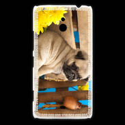 Coque Nokia Lumia 1320 Chiot Carlin
