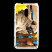Coque Nokia Lumia 620 Chiot Carlin
