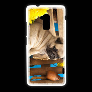 Coque HTC One Max Chiot Carlin