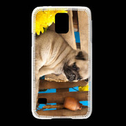 Coque Samsung Galaxy S5 Chiot Carlin