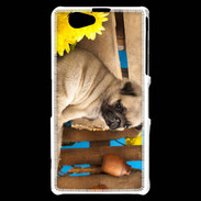 Coque Sony Xperia Z1 Compact Chiot Carlin