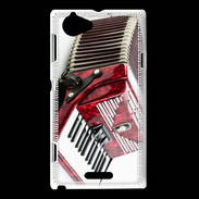 Coque Sony Xperia L Accordéon
