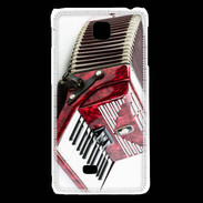 Coque LG F5 Accordéon