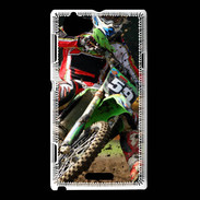 Coque Sony Xperia L Moto Cross 59