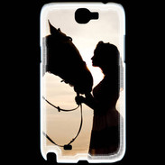 Coque Samsung Galaxy Note 2 Amour de cheval 10