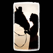 Coque LG Nexus 4 Amour de cheval 10