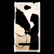 Coque HTC Windows Phone 8S Amour de cheval 10