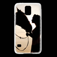 Coque Samsung Galaxy S5 Amour de cheval 10