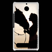 Coque Sony Xperia E1 Amour de cheval 10