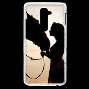 Coque LG G2 Amour de cheval 10