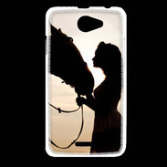 Coque HTC Desire 516 Amour de cheval 10