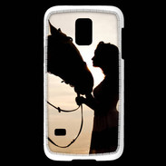 Coque Samsung Galaxy S5 Mini Amour de cheval 10
