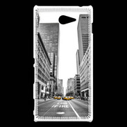 Coque Sony Xperia M2 Avenue New-yorkaise 2
