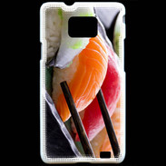 Coque Samsung Galaxy S2 Plateau de sushi