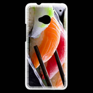 Coque HTC One Plateau de sushi