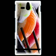 Coque Sony Xperia U Plateau de sushi