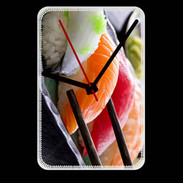 Grande pendule murale Plateau de sushi