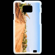 Coque Samsung Galaxy S2 Savane Girafe d'Afrique